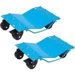 Set of 2 Car Wheel Dolly Premium 4000lbs/1800KG Skate Furniture Car Mover