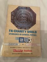 Everton v Liverpool FA Charity Shield Sat 18 August 1984. Wembley