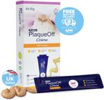 PlaqueOff Crème for Cats Clinically Proven Dental Care Easy to Apply x 6 Sachet