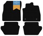 Fits Ford Fiesta Rubber Mk8 2017 on Fully Tailored Waterproof Car Floor Mat