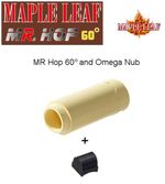Maple Leaf MR 60° Degree and XT Omega Nub AEG Airsoft Hop Rubber Bucking