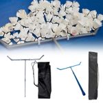 Shuttlecock Sweeper Ball Pickup Removable Machine Badminton Training Tool for