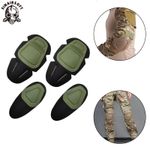 Tactical G3 Combat Elbow&Knee Pads Insert Training SWAT Hunting Protective Gear