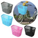 Plastic Bicycle Basket for Mountain Road Bike, Handlebar Basket