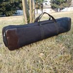 Archery Takedown Recurve Bow Bag Carrying Case 32" PU+Nylon Hand/Shoulder Bag