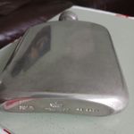 Antique James Dixon & Sons Silver Plated Hip flask 5 fl oz.