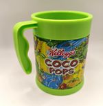 Kellogg's Coco Pops Green Plastic Mug/Cup Advertising Collectable