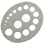 Round Diamond Gauge Measure 0.01-4 Carat Karat Craft Jewellers Jewellery Tool
