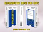Custom BLOCKBUSTER VIDEO VHS (Style A)