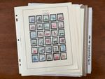 COMPLETE MNH 1981-88 US TRANSPORTATION STAMPS/PAIRS ON SCOTT PAGES -  142 STAMPS