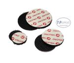 Adhesive Backed Velcro Hook and Loop Disc Discs Pad Pads x4 Black Pick Own Size