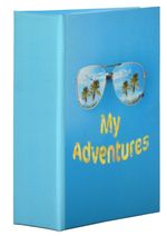 6'' x 4'' Slipin Photo Album Hold 120 Photos Photography Storage - My Adventures