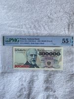 1993 Poland National Bank 500000 Zlotych Pick#161a PMG 55 EPQ About UNC