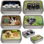Personalised Tobacco Tin Dog 2oz Baccy Fathers Day Cigarette Birthday Gift Pet