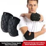 WOSWEIR Thickened Sports Elbow Pads – Anti-Collision Protective Gear for Adults