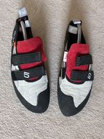 Adidas 5.10 Climbing Shoes. Light Grey & Red. Stealth ONYXX sole - UK 9 / EU 43.