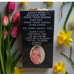 Personalised, Memorial Grave Flower Pots. Made To Your Requirements, Mothers day