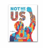 Bernie Sanders 2024 For President Not Me US Bumper Sticker Decal