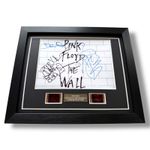 PINK FLOYD Film Cells THE WALL FRAMED Rare Memorabilia GIFTS INCLUDES COA