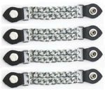 Biker Waistcoat/Vest Extender With Metal Chain