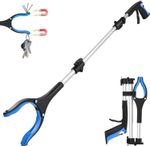 91cm/36" Litter Pickers Grabber Stick, Helping Hand Grabber for Adults, Disabled