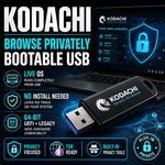 Linux Kodachi Secure Privacy OS Bootable USB VPN Tor Encrypted PC Laptop 4GB UK