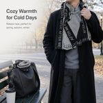 Polyester Scarf Warm, Autumn & Winter, for Women