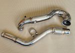 3.5"  Stainless Exhaust Downpipe Fr Mercedes A45 AMG 2013 to 2018 W176