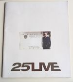 George Michael 25 Live Tour Programme - White Cover 2006 + Extra