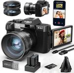 Digital Camera 5K 48MP 16X Wifi Autofocus Point and Shoot Camera for Photography