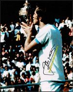 Jan Kodes Wimbledon Czech Tennis Player Autograph Signed UACC RD 96