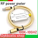100Khz-10Ghz V5 RF Power Meter USB Communication Data Export Power Detectorrf At