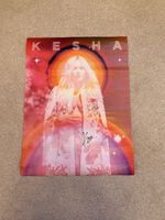 Kesha Rainbow Tour Signed VIP Poster Autographed Limited Edition