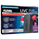 Fluval UVC In-Line UV Clarifier Aquarium Clear Water Greenwater Filter Fish Tank
