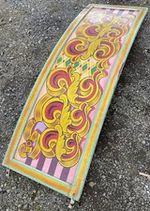 Vintage Hand Painted Fairground Panel Shutter Hoopla Memorabilia Wall Art