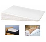Orthopedic Wedge Pillow X Large Back Support Acid Re flux Memory Foam Raised Bed