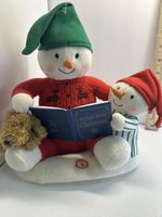 Hallmark 2019 Jingle Pals Story Time Snowman Plush Christmas Animated New W/Tags