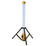 Litecraft Floodlight Tripod 50W Plasterers Work Light - Black, Yellow Clearance 