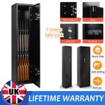 6 Gun Cabinet Safe Rifle Firearm BS7558/92 Police Approved Heavy Steel Lockable