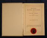 Modern Master Mysteries Brunel White 1923 1st Ed Vintage Magic Book Davenports