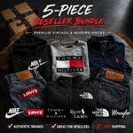 5x Vintage Branded Clothing Bundle Nike Ralph Levi’s Tommy Reseller Bundle Lot