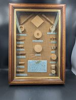 Traditional Cellar Sundries Shadow Box Large 49cm Breweriana Bar Display Glazed