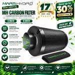 Mars Hydro 4" 6" Air Carbon Filter Odor Control Refillable for Inline Fan Kit