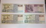 Egyptian Banknote Collection Bundle – 3x 20 Pounds + 10 Pounds