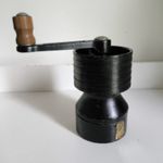 Vintage Spong Hand Held Cast Iron Coffee Grinder Mill