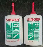 2 x Singer Sewing Machine Oil Super Fine Quality - 125ml Bottle