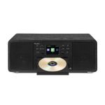 Audizio Avola DAB Radio Internet Speaker with CD Player, Bluetooth, DAB+ Black