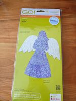 AccuQuilt GO! Fabric Cutting Die Angel 55418 (Free Pattern) 1 Unit