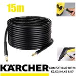 15M Extension Hose Pipes For Karcher K2 K3 K4 K5 K7 Series High Pressure Washer.