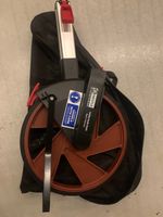 Nestle Measuring Wheel Meachanical Counter Range Hand Dark Red Made in Germany